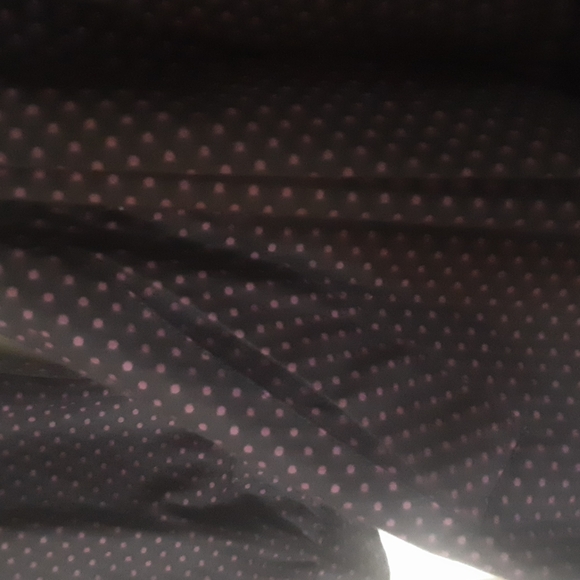 XXI Twist Polka Dot Full Button Down Dress Sz S - Picture 7 of 13